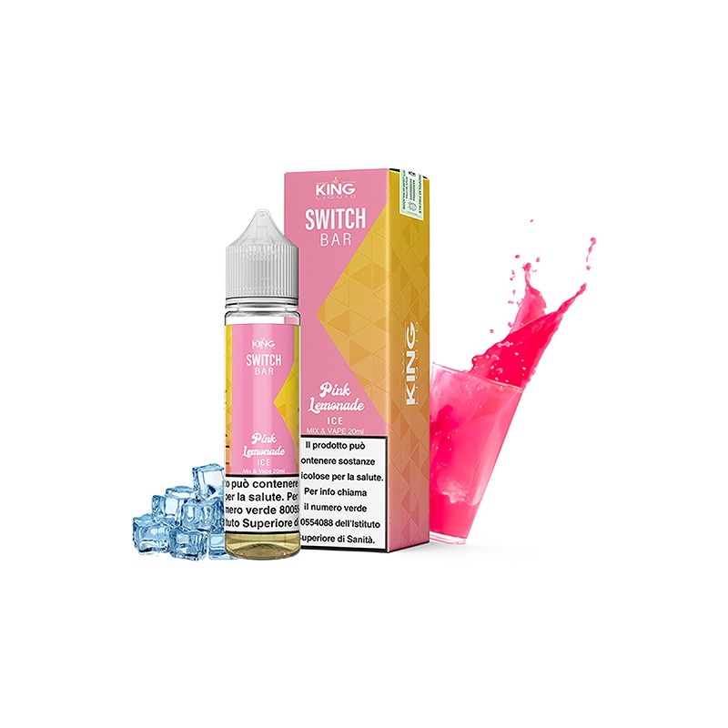 SWITCH BAR Pink Lemonade Ice - Liquido Mix&Vape 20+40