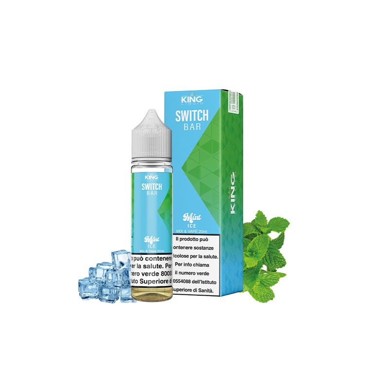 SWITCH BAR Mint Ice - Liquido Mix&Vape 20+40 SWITCH BAR Mint Ice - Liquido Mix&Vape 20+40