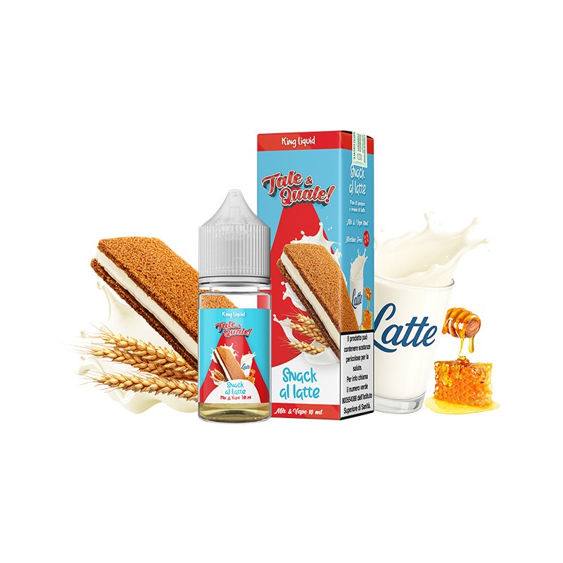 TALE & QUALE Snack al Latte - Liquido Mix&Vape 10+10