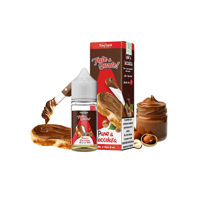 TALE & QUALE Pane e Cioccolata - Liquido Mix&Vape 10+10