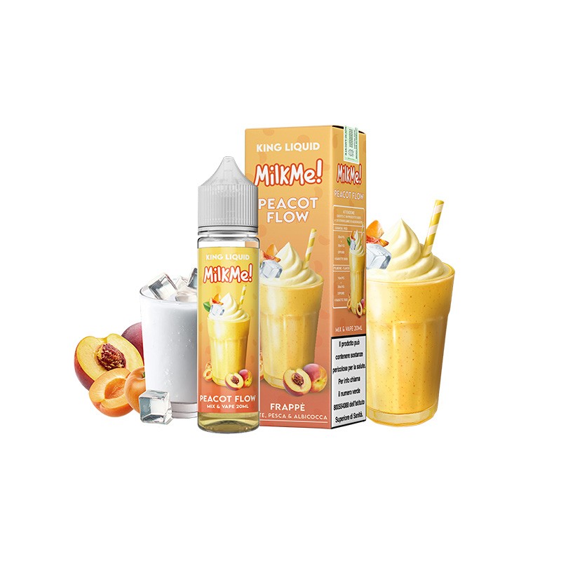 MILK ME! Peacot Flow - Liquido Mix&Vape 20+40